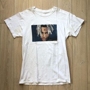 XXXTantacion Portrait T-Shirt in White Size S